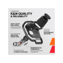 30-2616KC 30-Serien Dryflow Luftfilterkit / Sportluftfilter K&N Filters