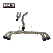 31008-KN001 GT-R R35 07- HKS Racing Muffler Catback Staight-pipe (1)