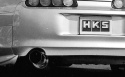 Supra 93-97 HKS Silent Hi-Power Sportavgassystem
