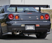 31025-AN007 R34 GT-R 99-02 HKS 2SX Dual Stage Avgassystem (2)