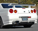 R34-GT-R 98-02 HKS Super Turbo Muffler Catback Sportavgassystem