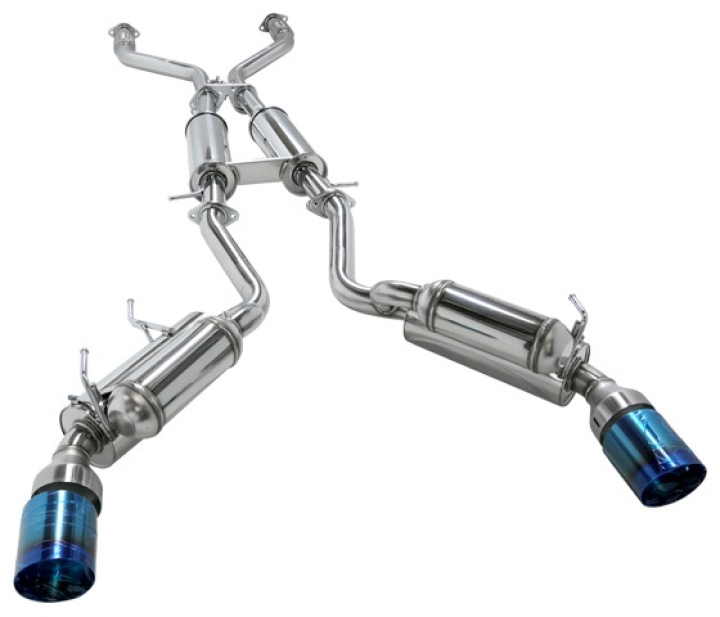 32009-BN004 370Z 09- HKS Full Dual Muffler Avgassystem