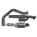 BRZ / GT86 13- HKS Hi-Power Single Racing Version Straight-Pipe Catback Sportavgassystem
