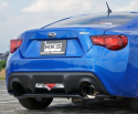 BRZ / GT86 13- HKS Hi-Power Single Racing Version Straight-Pipe Catback Sportavgassystem
