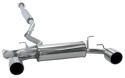 BRZ / GT86 12- HKS Legamax Premium Catback Sportavgassystem