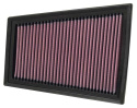 33-2376 Ersättningsfilter / Sportluftfilter K&N Filters