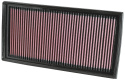 33-2405 Ersättningsfilter / Sportluftfilter K&N Filters