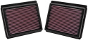 33-2440 Ersättningsfilter / Sportluftfilter K&N Filters