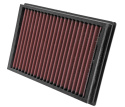 33-2877 Ersättningsfilter / Sportluftfilter K&N Filters