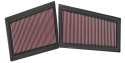 33-2940 Ersättningsfilter / Sportluftfilter K&N Filters
