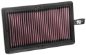 33-3125 Ersättningsfilter / Sportluftfilter K&N Filters