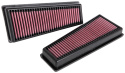 33-3140 Ersättningsfilter / Sportluftfilter K&N Filters
