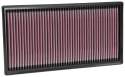 33-3141 Ersättningsfilter / Sportluftfilter K&N Filters