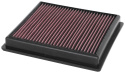 33-3166 Ersättningsfilter / Sportluftfilter K&N Filters