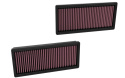 33-3183 Ersättningsfilter / Sportluftfilter K&N Filters