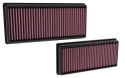 33-3183 Ersättningsfilter / Sportluftfilter K&N Filters