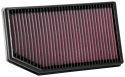 33-5076 Ersättningsfilter / Sportluftfilter K&N Filters
