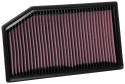 33-5076 Ersättningsfilter / Sportluftfilter K&N Filters