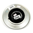 Rotiform Blanksvart Centrumkåpa 4\'\'OD 3-1/8\'\' Stängd
