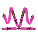 4-Punktsbälte 3/3 - NON FIA - Rosa QSP Products
