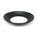 Rotiform R168 / DTM R170 DTM Mattsvart Centrumkåpa 6-1/8\'\'OD Öppen