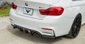 BMW F80 M3 & F82 M4 Vorsteiner GTS Diffuser Kolfiber
