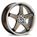 ENKEI EV5, 18x7.5, 38, 5x100/114.3, ZP Fälg