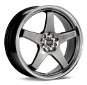 ENKEI EV5, 18x7.5, 45, 5x100/114.3, Hyper Black Fälg