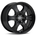 ENKEI M6, 17x8, 35, 6x139.7, 78, Svart Fälg