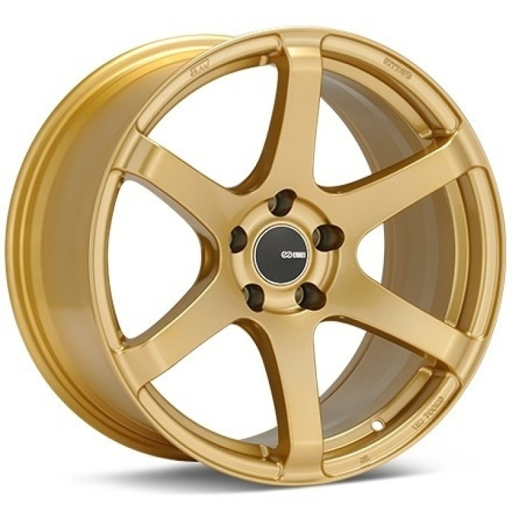 485-780-8045GG ENKEI T6S, 17x8, 45, 5x100, 72.6, Guld
