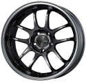 ENKEI PF01EVO, 18x9, 25, 5x114.3, 75, Svart Fälg