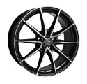 Enkei DRACO, 18x8, 45mm, 5x100, 72.6mm, Black Fälg