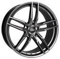 Enkei SS05, 17x7.5, 45mm, 5x100, , Hyper Gray Fälg