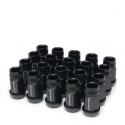Hjulmuttrar M12x1,5 Svart (20 delar/set) Skunk2