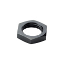 AC -6 Bulkhead Slangadapter & Låsmutter - Svart  T7 Design