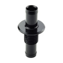 16 - 16 mm (5/8\'\') Bulkhead Slangadapter & Låsmutter - Svart  T7 Design