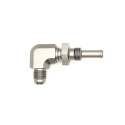 6AN Hane Kona Till 5/16\'\' Hane Slanganslutning Skottgenomföring Adapter 90° (inkl Mutter) Deatschwerks