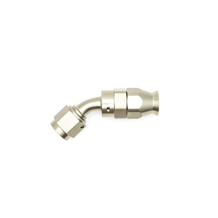6-02-0851 6AN Hona Swivel 45° Slangkoppling PTFE (inkl 1 Oliv) Deatschwerks