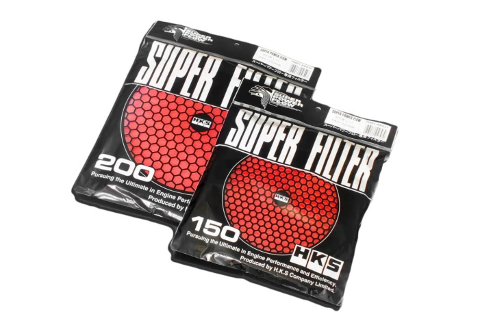 70001-AK032 Super Power Flow Filter φ200 2Row Wet (Röd)