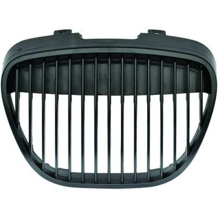 SEAT IBIZA 02-08 Ribbad Svart Sportgrill Utan Emblem DIEDERICHS i gruppen Välj bilmodell / Seat / Ibiza Mk3 (6L) 02-08 / Styling / Grill hos DDESIGN Scandinavia AB (7425140)