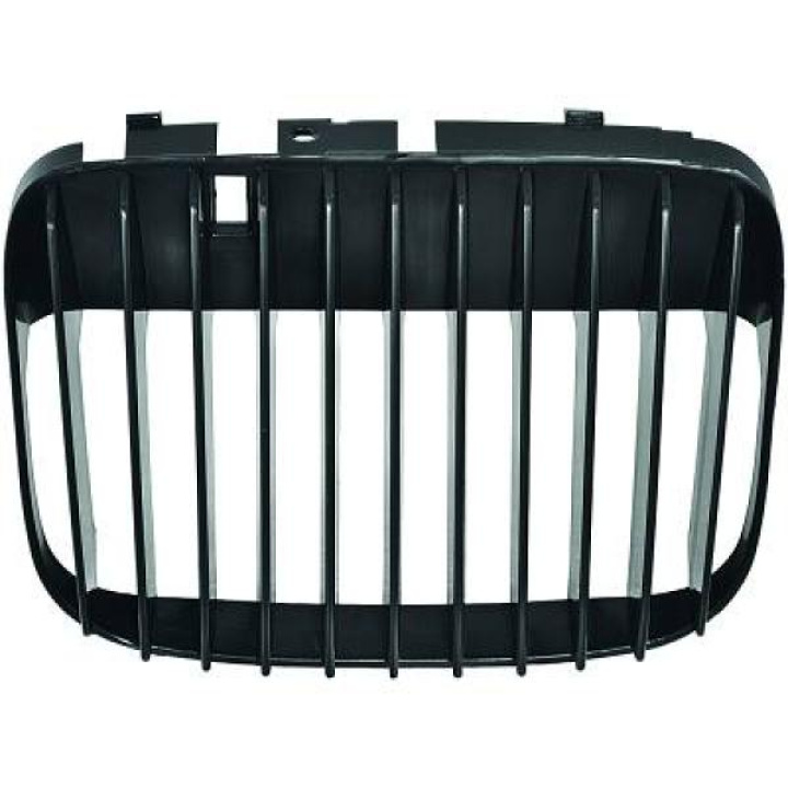 SEAT TOLEDO/IBIZA/LEON 99-05 Ribbad Svart Sportgrill Utan Emblem DIEDERICHS i gruppen Välj bilmodell / Seat / Ibiza Mk2 (6K) 93-02 / Styling / Grill hos DDESIGN Scandinavia AB (7431140)