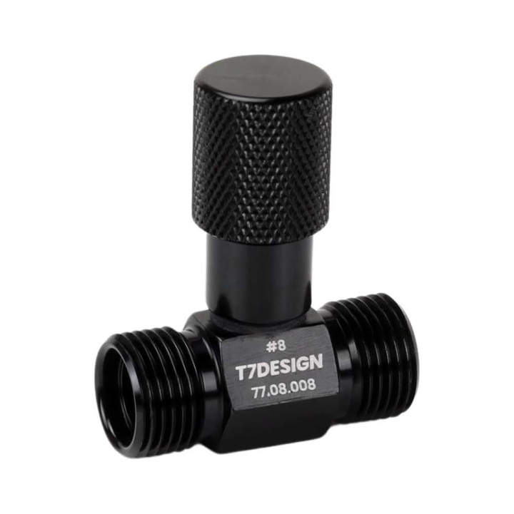 -8 Inline Påfyllningsport - 3/4-16 - Hane Insert O-ring - Högtryck T7 Design i gruppen Interiör / Värmepaket & Tillbehör / AC Komponenter hos DDESIGN Scandinavia AB (77-08-008)