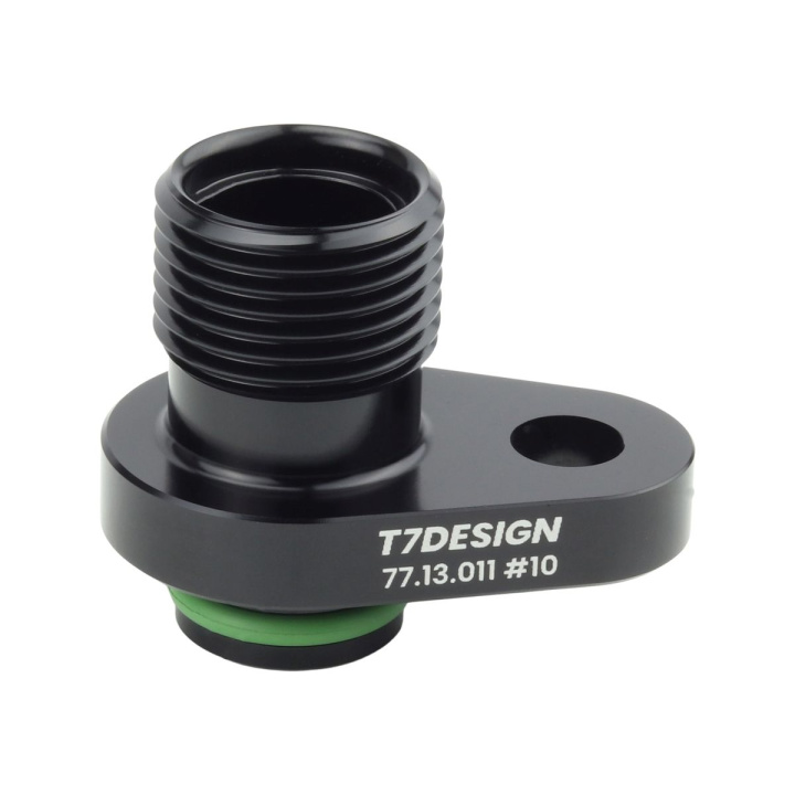 -10 18,3 mm M8 PAD Adapter (Coyote, HNBR & Viton) T7 Design i gruppen Tuning / Kylning / Fläktar & Tillbehör / Radialfläktar & Kupefläktar hos DDESIGN Scandinavia AB (77-13-011)