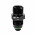 5/8-18 MOR (Hane O-ring) till 5/8-18 MIO (Hane Insert O-ring) M/M Adapter - T7 Design