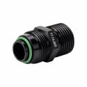 7/8-18 MOR (Hane O-ring) till 7/8-14 MIO (Hane Insert O-ring) M/M Adapter - T7 Design