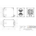 Värmepaket Elektriskt 600w 12v T7Design