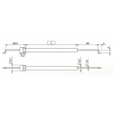 Bowden-Kabel för värmereglage (Stepped) 1.0m