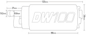 9-101-0846 Integra 94-01 & Civic 92-00 DW100 165 L/H In-Tank Bränslepumpskit Deatschwerks (4)