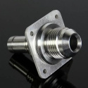 16 - AN10 (5/8\'\' - AN10) Dubbel Bulkhead Slangadapter Enkel  T7 Design