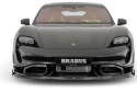 BRABUS Porsche Taycan Turbo S, front inserts carbon matt